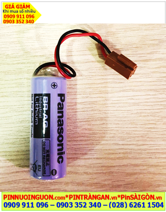 Panasonic BR-AG; Pin nuôi nguồn PLC Panasonic BR-AG lithium 3v 4/5A 2200mAh (Xuất xứ Nhật)
